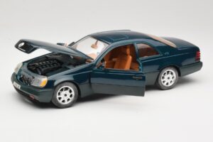 Mercedes 600 SEC C140 Grün Majorette 1:18 4418 Druckguss — Bild 2 von 8