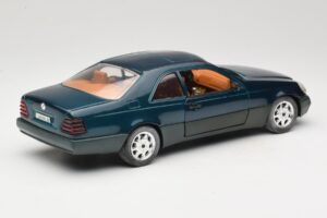 Mercedes 600 SEC C140 Grün Majorette 1:18 4418 Druckguss — Bild 3 von 8