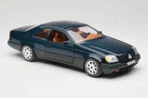 Mercedes 600 SEC C140 Grün Majorette 1:18 4418 Druckguss — Bild 6 von 8
