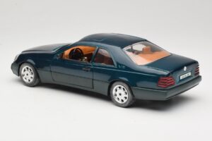 Mercedes 600 SEC C140 Grün Majorette 1:18 4418 Druckguss — Bild 7 von 8
