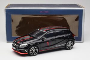 Mercedes A-Class W176 AMG Schwarz Norev 1:18 183596 Druckguss — Bild 8 von 8