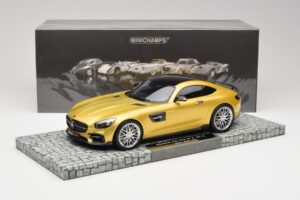 Mercedes Brabus AMG GT S C190 600 Desert Gold Minichamps 1:18 107032522 Druckguss — Bild 6 von 6