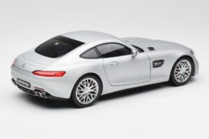 Mercedes AMG GT S C190 Designo Iridium Silber Magno Norev 1:18 B66960485 Druckguss — Bild 3 von 8
