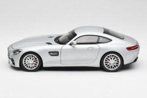 Mercedes AMG GT S C190 Designo Iridium Silber Magno Norev 1:18 B66960485 Druckguss — Bild 4 von 8