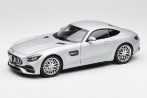 Mercedes AMG GT S C190 Designo Iridium Silber Magno Norev 1:18 B66960485 Druckguss