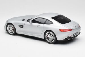 Mercedes AMG GT S C190 Designo Iridium Silber Magno Norev 1:18 B66960485 Druckguss — Bild 7 von 8
