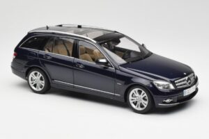 Mercedes C-Class S204 T-Modell Tanzanite Blau AUTOart 1:18 B66962352 Druckguss — Bild 6 von 8