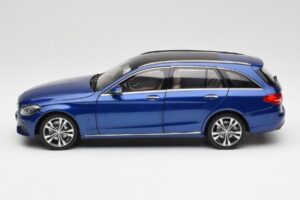 Mercedes C-Class S205 T-Modell Brilliant Blau Metallic Norev 1:18 B66960257 Druckguss — Bild 4 von 8