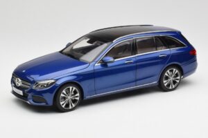 Mercedes C-Class S205 T-Modell Brilliant Blau Metallic Norev 1:18 B66960257 Druckguss