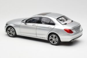 Mercedes C-Class W205 Iridium Silber Metallic Norev 1:18 B66960253 Druckguss — Bild 7 von 8