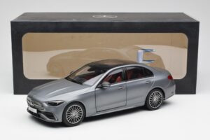 Mercedes C-Class W206 Designo Selenite Grau Magno NZG 1:18 B66960638 Druckguss — Bild 2 von 8
