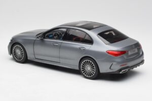 Mercedes C-Class W206 Designo Selenite Grau Magno NZG 1:18 B66960638 Druckguss — Bild 4 von 8