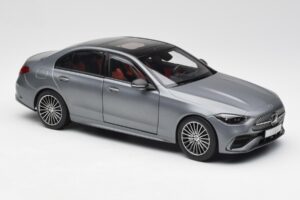 Mercedes C-Class W206 Designo Selenite Grau Magno NZG 1:18 B66960638 Druckguss — Bild 6 von 8