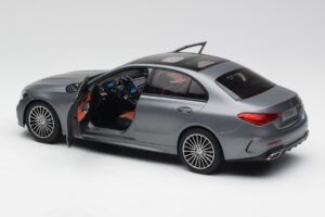 Mercedes C-Class W206 Designo Selenite Grau Magno NZG 1:18 B66960638 Druckguss — Bild 7 von 8