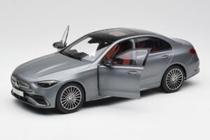 Mercedes C-Class W206 Designo Selenite Grau Magno NZG 1:18 B66960638 Druckguss — Bild 8 von 8
