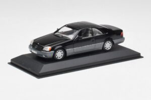 Mercedes C140 600 SEC Schwarz Minichamps 1:43 32600 Druckguss — Bild 2 von 4
