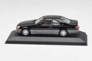 Mercedes C140 600 SEC Schwarz Minichamps 1:43 32600 Druckguss