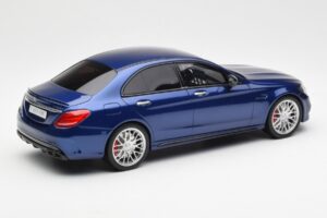 Mercedes AMG C63 S W205 Blau GT Spirit 1:18 ZM044 Resin — Bild 2 von 6