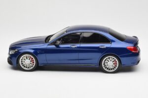 Mercedes AMG C63 S W205 Blau GT Spirit 1:18 ZM044 Resin — Bild 3 von 6