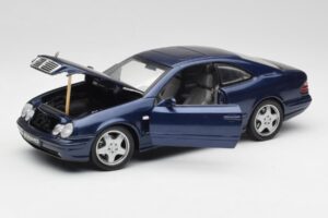 Mercedes CLK 55 AMG C209 Blau Metallic Anson 1:18 30343 Druckguss — Bild 2 von 8