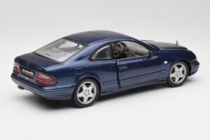 Mercedes CLK 55 AMG C209 Blau Metallic Anson 1:18 30343 Druckguss — Bild 3 von 8