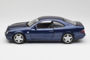 Mercedes CLK 55 AMG C209 Blau Metallic Anson 1:18 30343 Druckguss — Bild 4 von 8