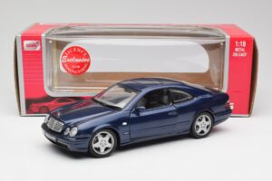 Mercedes CLK 55 AMG C209 Blau Metallic Anson 1:18 30343 Druckguss — Bild 8 von 8
