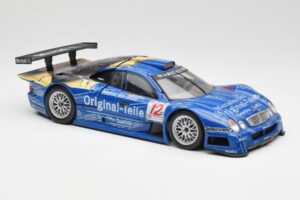 Mercedes CLK GTR #12 Original Teile FIA GT 1999 Maisto 1:18 56036 Druckguss — Bild 5 von 7