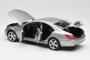 Mercedes CLS C218 Designo Alubeam Titanium Norev 1:18 B66961298 Druckguss — Bild 5 von 8