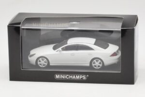 Mercedes CLS-Class C219 Linea Weiß Minichamps 1:43 436034300 Druckguss — Bild 4 von 4