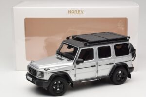 Mercedes G-Class W463 Iridium Silver Norev 1:18 183030 Druckguss — Bild 8 von 8
