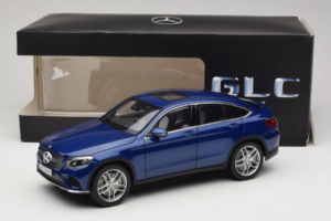 Mercedes GLC X253 Coupe Blau iScale 1:18 B66960805 Druckguss — Bild 8 von 8