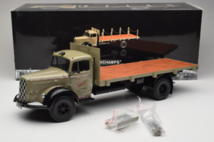 Mercedes L6600 Rungewagen Grau Schwarz Minichamps 1:18 109031050-R1 Druckguss — Bild 9 von 9