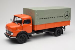 Mercedes L911 Orange Schuco 1:18 450044700 Druckguss