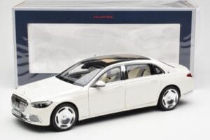 Mercedes Maybach S680 4Matic X223 Diamond Weiß Norev 1:18 183918 Druckguss — Bild 8 von 8