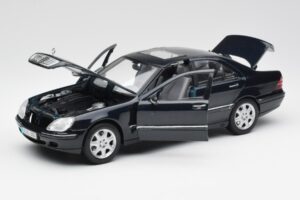 Mercedes S-Class W220 Blau Maisto 1:18 56051 Druckguss — Bild 2 von 8