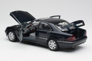 Mercedes S-Class W220 Blau Maisto 1:18 56051 Druckguss — Bild 5 von 8