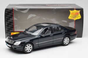 Mercedes S-Class W220 Blau Maisto 1:18 56051 Druckguss — Bild 8 von 8