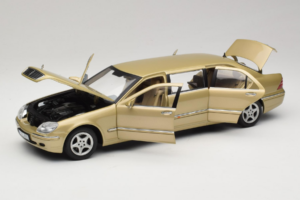 Mercedes S-Class W220 Pullman Gold Metallic Sun Star 1:18 4113 Druckguss — Bild 2 von 8