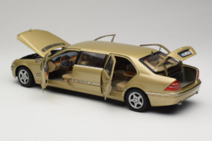Mercedes S-Class W220 Pullman Gold Metallic Sun Star 1:18 4113 Druckguss — Bild 5 von 8