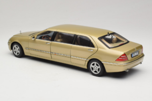 Mercedes S-Class W220 Pullman Gold Metallic Sun Star 1:18 4113 Druckguss — Bild 7 von 8
