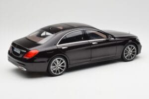 Mercedes S-Class W222 AMG Line Ruby Schwarz Metallic Norev 1:18 183483 Druckguss — Bild 3 von 8