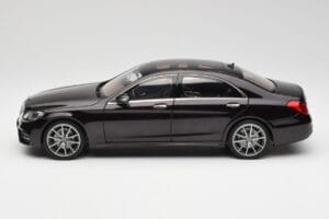 Mercedes S-Class W222 AMG Line Ruby Schwarz Metallic Norev 1:18 183483 Druckguss — Bild 4 von 8