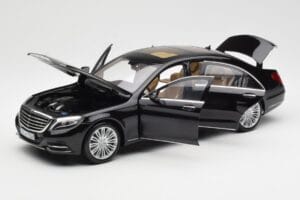 Mercedes S-Class W222 Schwarz Metallic Norev 1:18 183480 Druckguss — Bild 2 von 8