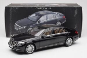 Mercedes S-Class W222 Schwarz Metallic Norev 1:18 183480 Druckguss — Bild 8 von 8
