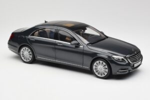 Mercedes S-Class W222 Blau Anthrazit Metallic Norev 1:18 B66960157 Druckguss — Bild 6 von 8