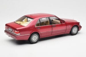 Mercedes S500 W140 Rot Metallic Norev 1:18 183579 Druckguss — Bild 3 von 8