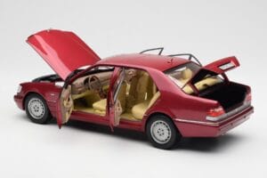 Mercedes S500 W140 Rot Metallic Norev 1:18 183579 Druckguss — Bild 5 von 8
