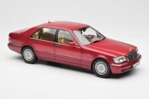 Mercedes S500 W140 Rot Metallic Norev 1:18 183579 Druckguss — Bild 6 von 8
