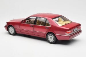 Mercedes S500 W140 Rot Metallic Norev 1:18 183579 Druckguss — Bild 7 von 8